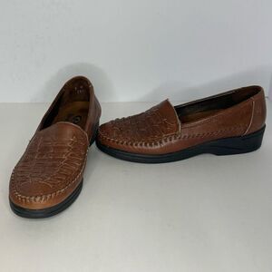 Dexter Comfort Leather Loafers Brown | Women Size 9